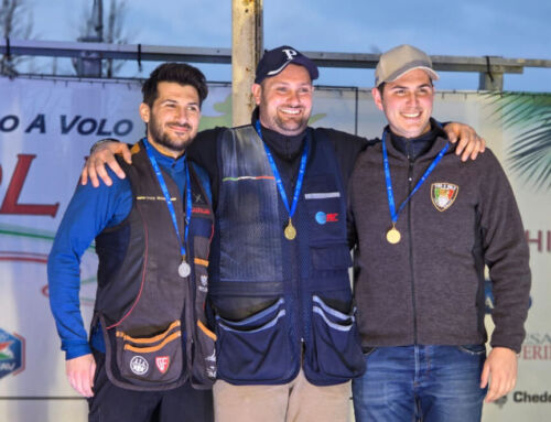 Compak Sporting: Battisti sulla vetta del podio al 1° GP Golden