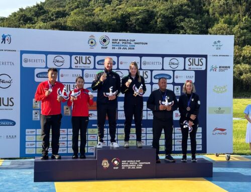 CdM Cina. Iezzi-Fabbrizi di bronzo nel Mixed di Trap