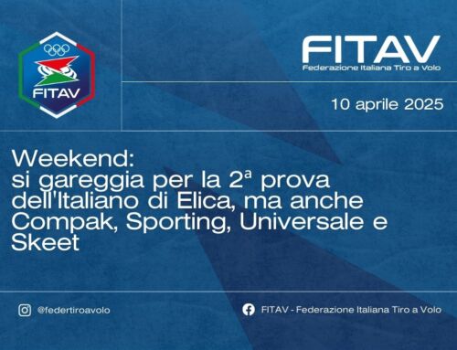 Weekend: si gareggia per la 2ª prova dell’Italiano di Elica, ma anche Compak, Sporting, Universale e Skeet