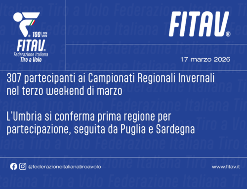 307 agonisti in pedana per il penultimo weekend degli Invernali Regionali