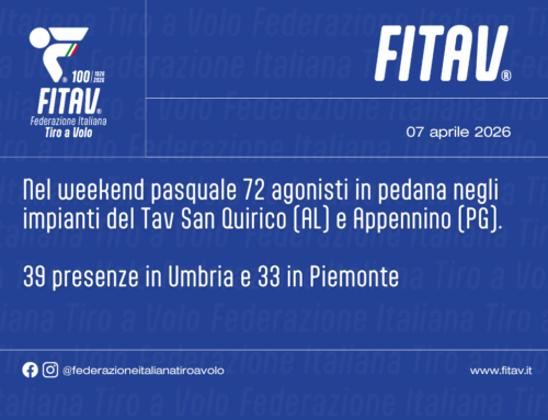 72 specialisti in pedana ai Campionati Regionali Estivi