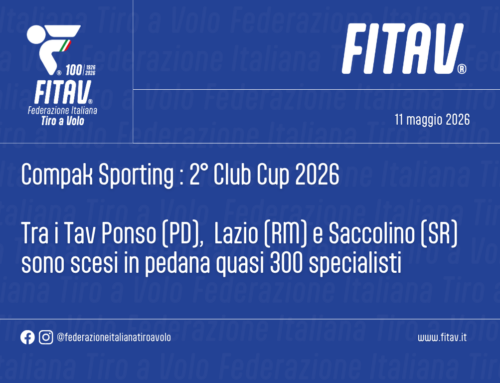 Al 2° GP Club Cup di Compak Sporting 293 specialisti in pedana