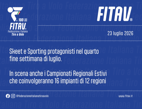 Skeet, Sporting e Regionali Estivi protagonisti nel quarto fine settimana di luglio