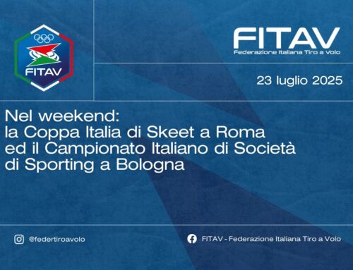 Nel weekend: La Coppa Italia di Skeet e l’Italiano di Società di Sporting