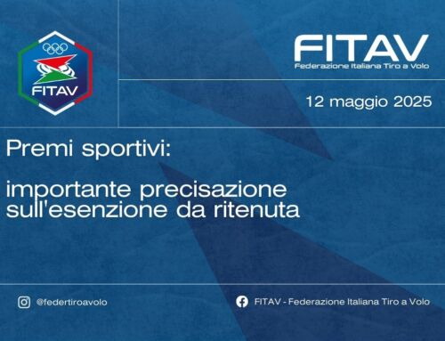 Premi sportivi. Importante precisazione sull’esenzione da ritenuta