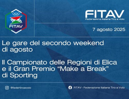 Le gare del secondo weekend di agosto