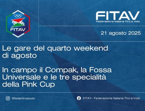 Le gare del quarto weekend di agosto
