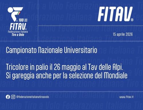 Campionato Nazionale Universitario, in pedana il 26 maggio al Tav Delle Alpi