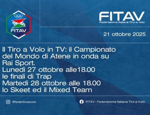 Il Mondiale ISSF va in onda su Rai Sport