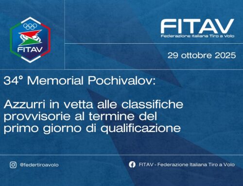 Memorial Pochivalov: Azzurri in vetta alle classifiche provvisorie