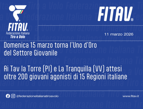 L’Under 20 domenica in pedana per l’Uno d’Oro