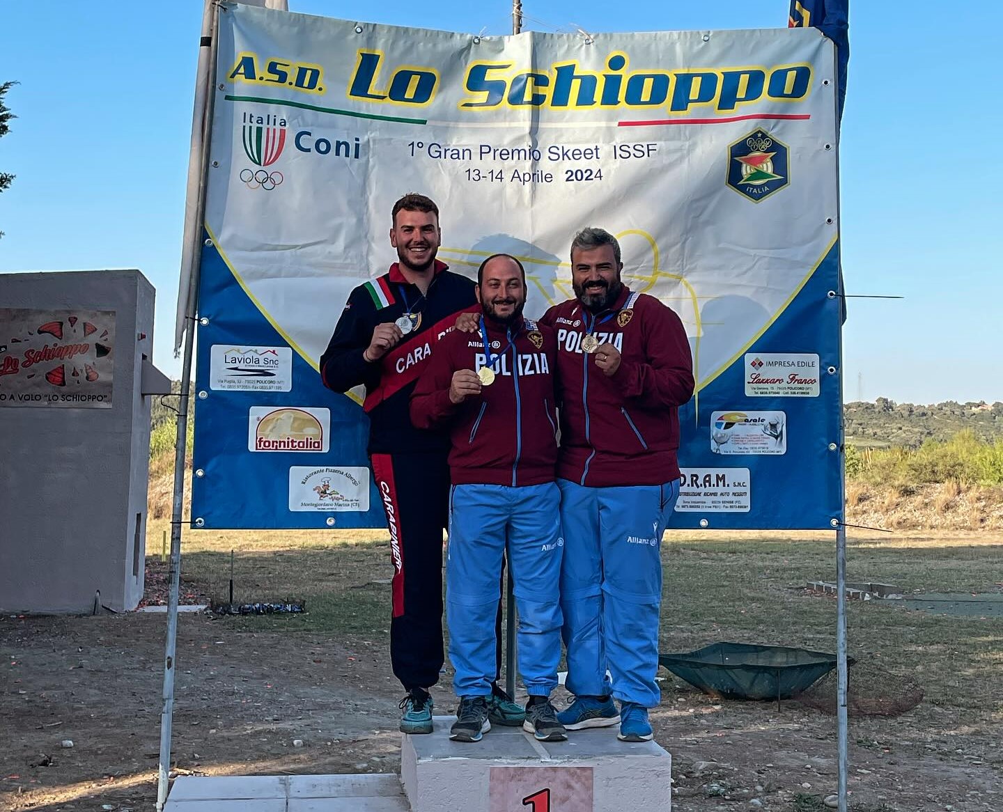 Simeone e Bongini d’oro nel Primo Gran Premio di Skeet ISSF