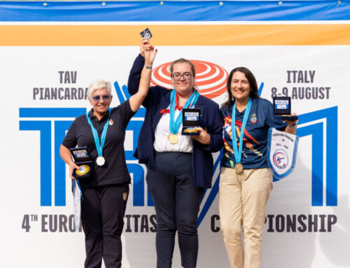 Trap1: Argento continentale per Roberta Pelosi