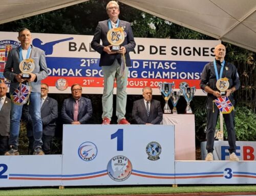 L’Italia del Compak Sporgin quattro volte sul podio iridato