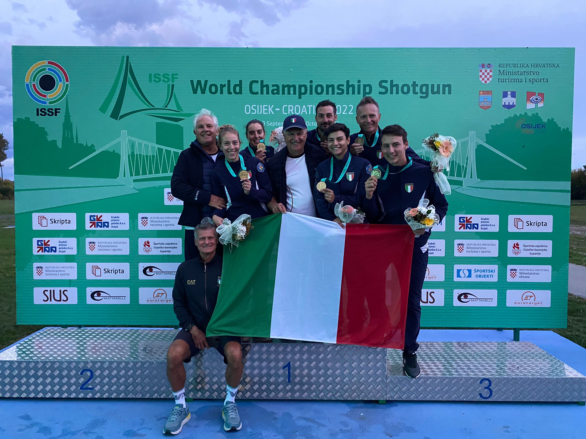 Oro Mondiale Per La Squadra Femminile Di Trap FITAV