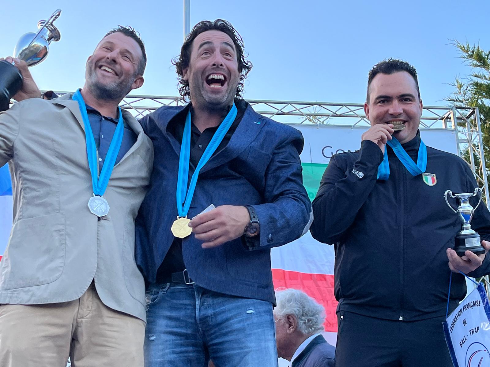 Ricco bottino per gli Azzurri all’Europeo di Compak Sporting in Portogallo