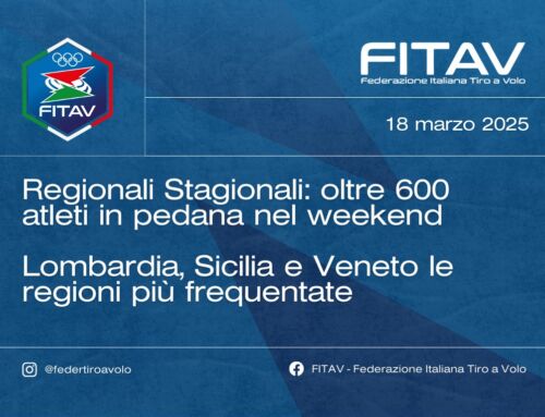 Regionali Stagionali: nel weekend oltre 600 atleti in pedana in tutto il Paese