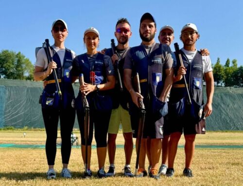 Gli Azzurri di Skeet in raduno al Trap Concaverde