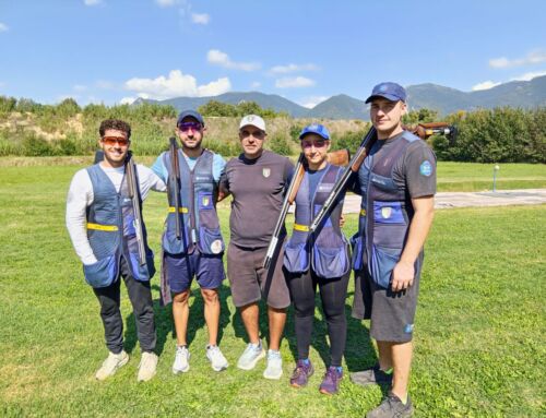 Gli Azzurri dello Skeet in Raduno in Umbria