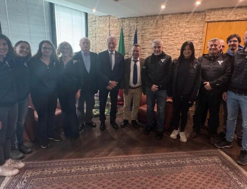 Il Presidente CONI Buonfiglio in visita agli uffici federali