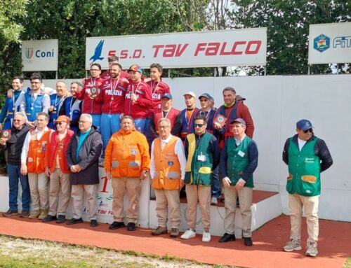 Levato trionfa al Campionato Invernale di Skeet. Fiamme Oro Campioni di Squadra