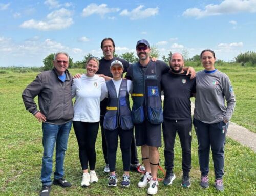 Gli Azzurri dello Skeet in Raduno con Kirschner al Tav Bottaccia