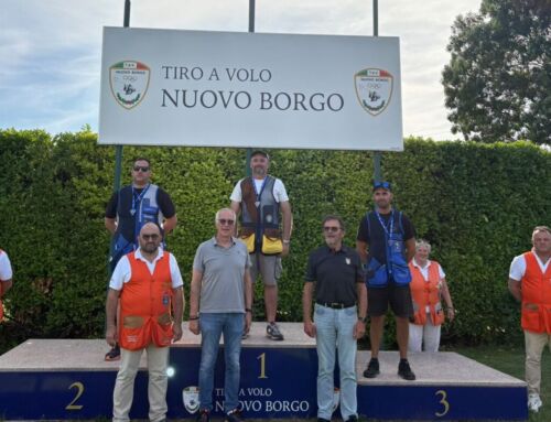I podi del 3° Gran Premio di Fossa Universale