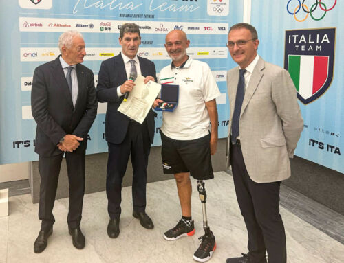 Ad Emilio Poli la Stella D’oro al Merito Sportivo Paralimpico