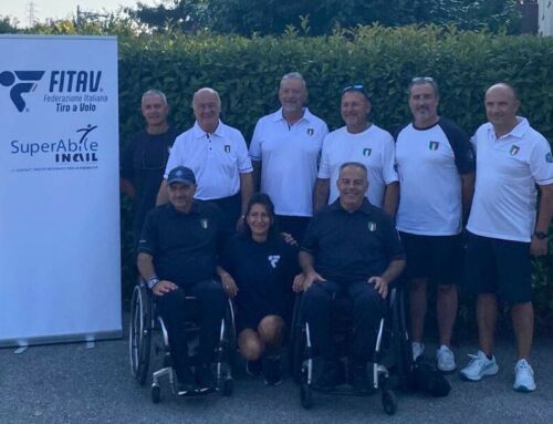 Gli Azzurri del Para-Trap in pedana a Brno